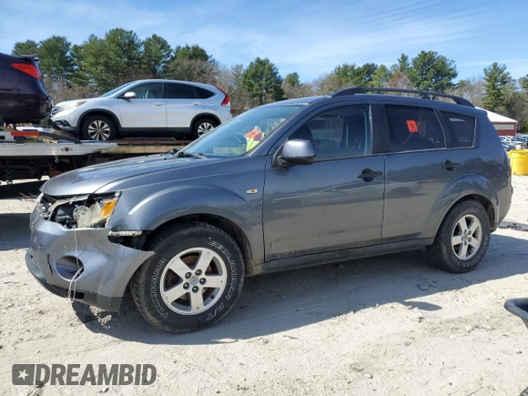 2007 Mitsubishi Outlander LS z VIN JA4MT31X87U010102, wystawiony jako Copart lot #51074025 z przebiegiem 132 258 mil mil oraz Czysty tytuł • Clean title. Historia ofert i sprzedaży dostępna na DreamBid. Obrazek 1.