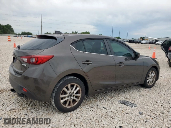 2015 Mazda 3 i Grand Touring with VIN JM1BM1M79F1226521, listed as a Copart auction lot 60328335 with 104,079 mi miles and Salvage title. Bid and sale history available at DreamBid. Image 3.