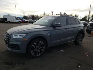 2019 Audi SQ5 Prestige with VIN WA1C4AFY8K2130453, listed as a Copart auction lot 71133922 with 30,517 mi miles. Bid and sale history available at carsss.com. Image 1.
