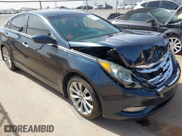 2012 Hyundai Sonata 2.4L Limited PZEV with VIN 5NPEC4AC6CH350107, listed as a IAAI auction lot 42026674 with 162,855 mi miles. Bid and sale history available at carsss.com. Image 1.