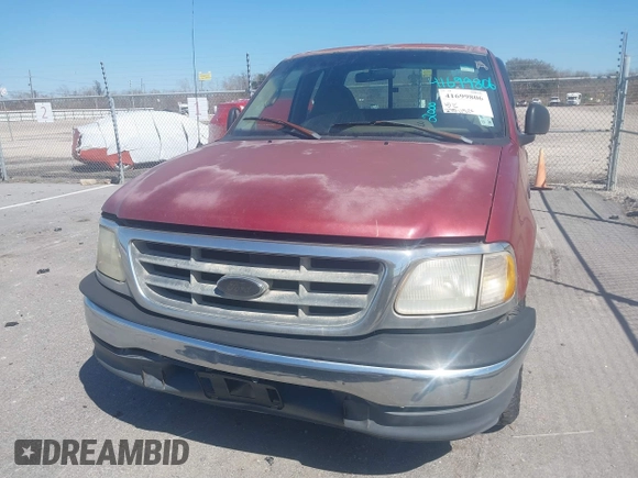 2000 Ford F-150 XL with VIN 1FTZX172XYNC36332, listed as a IAAI auction lot 41699806 with 278,119 mi miles. Bid and sale history available at carsss.com. Image 6.