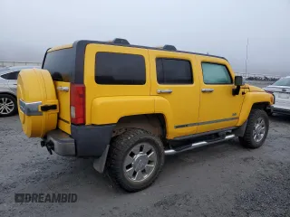 2007 Hummer H3 SUV with VIN 5GTDN13E678101645, listed as a Copart auction lot 85368114 with 209,716 mi miles and Salvage Title. Bid and sale history available at DreamBid. Image 3.