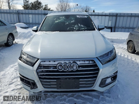 2019 Audi Q7 Premium Plus with VIN WA1LAAF7XKD013347, listed as a Copart auction lot 44849605 with 70,173 mi miles and Clean title. Bid and sale history available at DreamBid. Image 5.