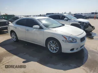 2013 Nissan Maxima SV with VIN 1N4AA5AP9DC831694, listed as a Copart auction lot 52857515 with 131,286 mi miles and Salvage Title. Bid and sale history available at DreamBid. Image 4.
