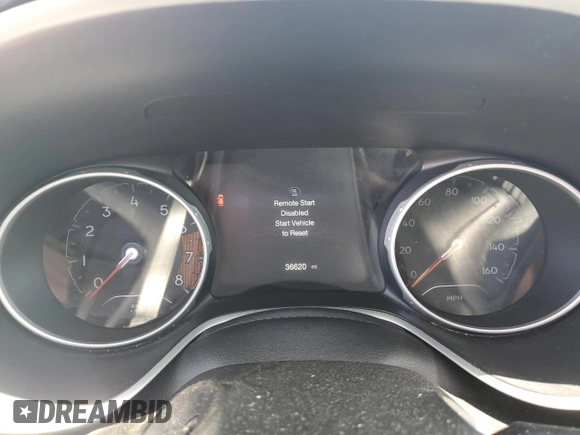 2020 Jeep Compass Limited z VIN 3C4NJDCB8LT164658, wystawiony jako Copart lot #61172915 z przebiegiem 36 620 mil mil oraz Szkoda całkowita • Salvage title. Historia ofert i sprzedaży dostępna na DreamBid. Obrazek 9.