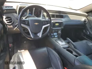2015 Chevrolet Camaro LT with VIN 2G1FF3D39F9297369, listed as a Copart auction lot 53297695 with 105,471 mi miles and Salvage Title. Bid and sale history available at carsss.com. Image 8.