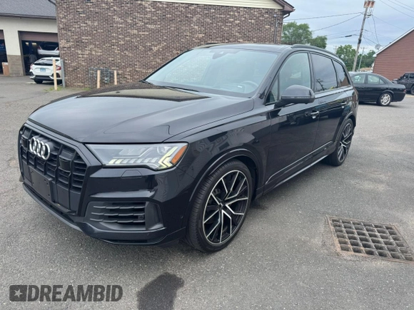 2021 Audi Q7 Prestige с VIN WA1VXAF71MD011660, выставлен на аукционе Copart как лот 62889225 с пробегом 119 372 миль миль и Чистый • Clean title. История ставок и продаж доступна на DreamBid. Изображение 1.