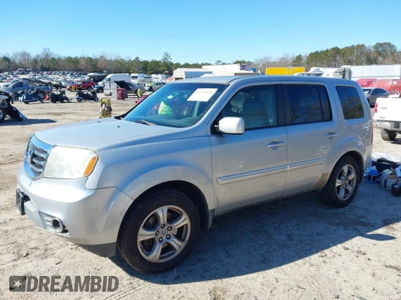 2012 Honda Pilot EX-L with VIN 5FNYF3H51CB022260, listed as a IAAI auction lot 41369328 with 138,829 mi miles. Bid and sale history available at carsss.com. Image 2.