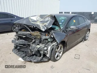 2015 Ford Fusion SE with VIN 3FA6P0H7XFR233678, listed as a IAAI auction lot 41743085 with 1 mi miles. Bid and sale history available at carsss.com. Image 2.