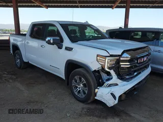 2025 GMC Sierra 1500 SLT с VIN 1GTPHDEDXSZ198692, выставлен на аукционе IAAI как лот 42520417 с пробегом 5 285 миль миль и . История ставок и продаж доступна на DreamBid. Изображение 1.