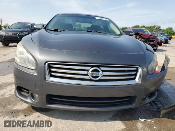 2012 Nissan Maxima S with VIN 1N4AA5APXCC858742, listed as a Copart auction lot 60454885 with 131,611 mi miles and Salvage title. Bid and sale history available at DreamBid. Image 5.