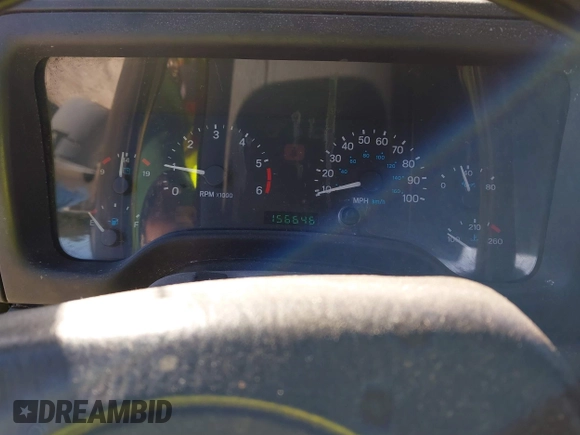 1997 Jeep Wrangler SE with VIN 1J4FY29P2VP492327, listed as a IAAI auction lot 41824808 with 156,646 mi miles. Bid and sale history available at carsss.com. Image 7.