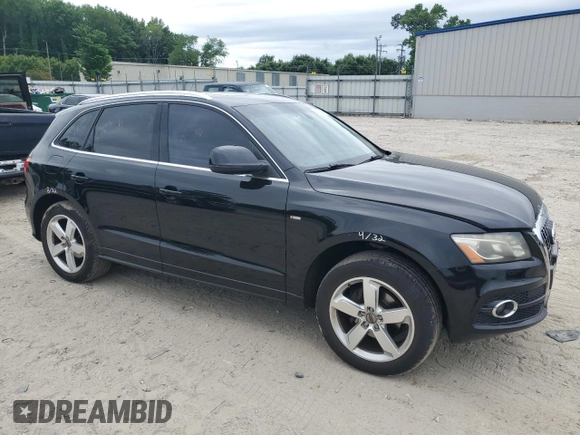 2012 Audi Q5 Prestige with VIN WA1WKAFP4CA101999, listed as a Copart auction lot 56594395 with 149,137 mi miles and Salvage title. Bid and sale history available at DreamBid. Image 4.