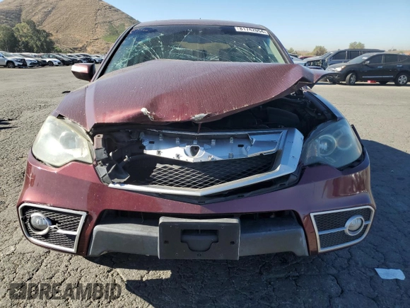 2012 Acura RDX Tech Pkg with VIN 5J8TB2H52CA002562, listed as a Copart auction lot 81742054 with 134,918 mi miles and Salvage Title. Bid and sale history available at carsss.com. Image 5.