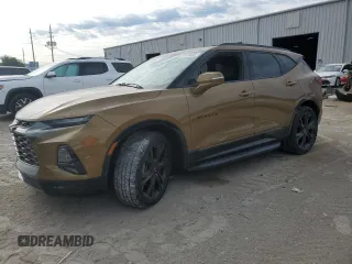 2020 Chevrolet Blazer RS z VIN 3GNKBERS0LS553823, wystawiony jako Copart lot #57867605 z przebiegiem 57 670 mil mil oraz Szkoda całkowita • Salvage title. Historia ofert i sprzedaży dostępna na DreamBid. Obrazek 1.
