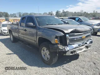 2012 Chevrolet Silverado 1500 LT with VIN 1GCRKSE09CZ245871, listed as a Copart auction lot 75158794 with 183,754 mi miles and Salvage Title. Bid and sale history available at DreamBid. Image 4.