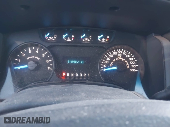 2013 Ford F-150 XL with VIN 1FTFX1CF0DKF21158, listed as a IAAI auction lot 41830271 with 311,990 mi miles and . Bid and sale history available at DreamBid. Image 7.