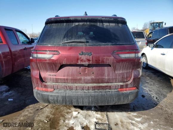 2023 Jeep Grand Cherokee L Altitude with VIN 1C4RJKAG6P8833101, listed as a Copart auction lot 87919675 with 0 mi miles and Salvage Title. Bid and sale history available at carsss.com. Image 6.