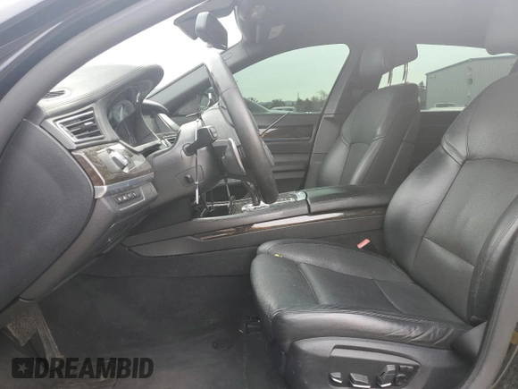 2015 BMW 7 Series 750Li with VIN WBAYE8C54FD782389, listed as a Copart auction lot 45150445 with 122,788 mi miles and Clean Title. Bid and sale history available at carsss.com. Image 7.