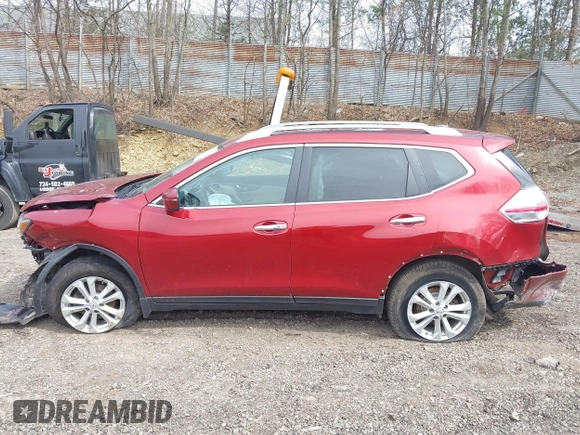2016 Nissan Rogue SV z VIN 5N1AT2MV3GC888891, wystawiony jako IAAI lot #42031756 z przebiegiem 61 119 mil mil oraz . Historia ofert i sprzedaży dostępna na DreamBid. Obrazek 14.