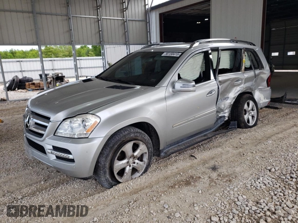 2012 Mercedes-Benz GL 450 z VIN 4JGBF7BE7CA776984, wystawiony jako Copart lot #56158415 z przebiegiem 90 982 mil mil oraz Szkoda całkowita • Salvage title. Historia ofert i sprzedaży dostępna na DreamBid. Obrazek 1.