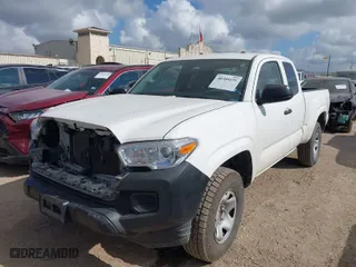 2022 Toyota Tacoma 2WD SR with VIN 3TYRX5GN5NT063816, listed as a IAAI auction lot 40389175 with 79,670 mi miles. Bid and sale history available at carsss.com. Image 2.