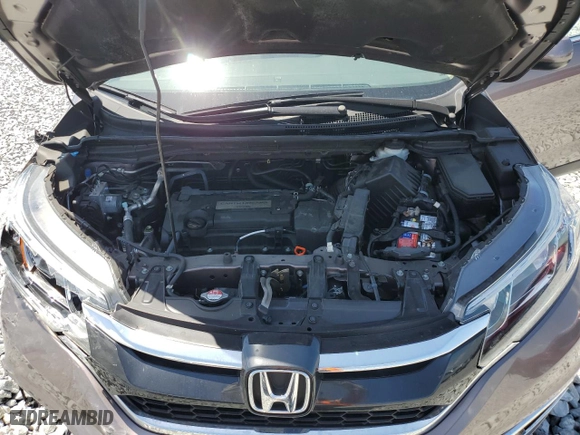 2015 Honda CR-V EX with VIN 3CZRM3H58FG706855, listed as a Copart auction lot 52007105 with 28,544 mi miles and Salvage Title. Bid and sale history available at carsss.com. Image 11.