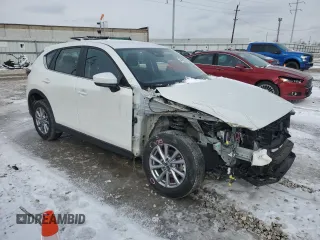2023 Mazda CX-5 2.5 S with VIN JM3KFBAM2P0147863, listed as a Copart auction lot 44780505 with 33,044 mi miles and Salvage Title. Bid and sale history available at carsss.com. Image 4.