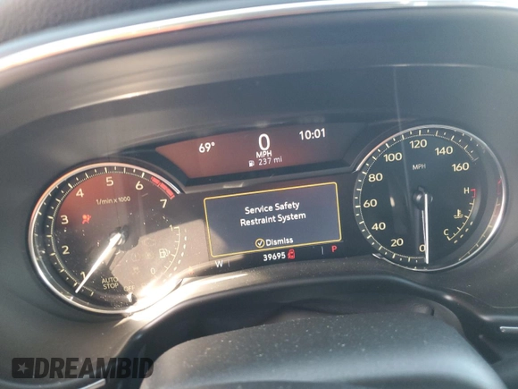 2021 Cadillac CT5 Premium Luxury with VIN 1G6DN5RK2M0108486, listed as a Copart auction lot 87354264 with 39,695 mi miles and Salvage Title. Bid and sale history available at carsss.com. Image 9.
