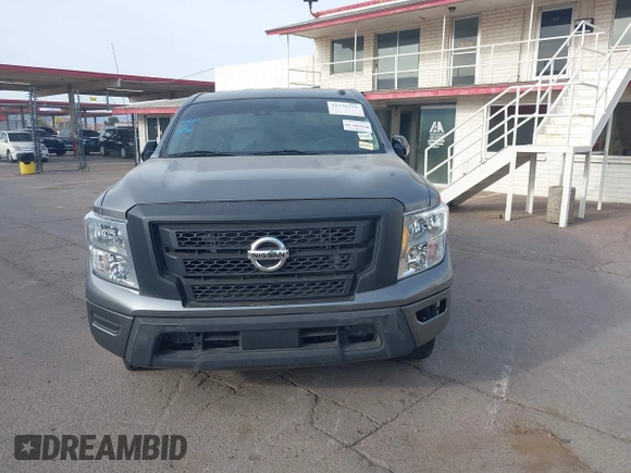 2021 Nissan Titan SV with VIN 1N6AA1EE6MN534413, listed as a IAAI auction lot 41778376 with 47,794 mi miles. Bid and sale history available at carsss.com. Image 12.
