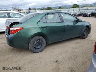 2016 Toyota Corolla L with VIN 2T1BURHE2GC724807, listed as a Copart auction lot 53400035 with 119,119 mi miles and Salvage Title. Bid and sale history available at carsss.com. Image 3.