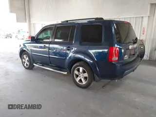 2009 Honda Pilot EX-L with VIN 5FNYF38509B012425, listed as a IAAI auction lot 42588334 with 253,011 mi miles and . Bid and sale history available at DreamBid. Image 3.