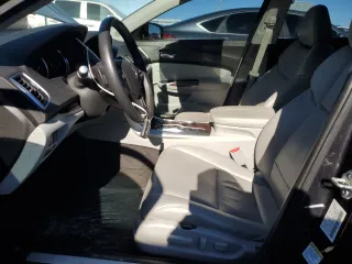 2015 Acura TLX V6 Tech with VIN 19UUB2F57FA001421, listed as a Copart auction lot 80546934 with 89,233 mi miles and Salvage Title. Bid and sale history available at carsss.com. Image 7.