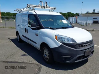 2019 Ram ProMaster City Cargo Tradesman z VIN ZFBHRFAB0K6N83944, wystawiony jako IAAI lot #42304134 z przebiegiem 131 421 mil mil oraz . Historia ofert i sprzedaży dostępna na DreamBid. Obrazek 1.