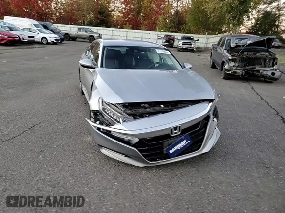 2020 Honda Accord with VIN 1HGCV3F18LA005253, listed as a Copart auction lot 79572804 with 60,055 mi miles and Salvage Title. Bid and sale history available at DreamBid. Image 10.