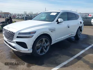 2025 Genesis GV80 Prestige with VIN KMUHEESC3SU250124, listed as a IAAI auction lot 41763078 with 2,283 mi miles and . Bid and sale history available at DreamBid. Image 18.