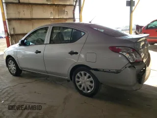 2015 Nissan Versa S Plus with VIN 3N1CN7AP0FL933852, listed as a Copart auction lot 48926775 with 96,556 mi miles and Salvage Title. Bid and sale history available at carsss.com. Image 2.