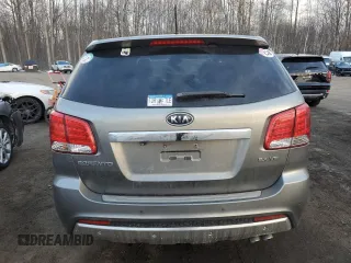 2013 Kia Sorento SX with VIN 5XYKWDA26DG383313, listed as a Copart auction lot 42489555 with 204,769 mi miles and Salvage Title. Bid and sale history available at carsss.com. Image 6.