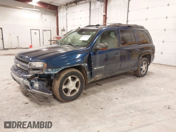 2004 Chevrolet TrailBlazer EXT LT with VIN 1GNET16P046158436, listed as a IAAI auction lot 41707323 with 163,328 mi miles. Bid and sale history available at carsss.com. Image 17.