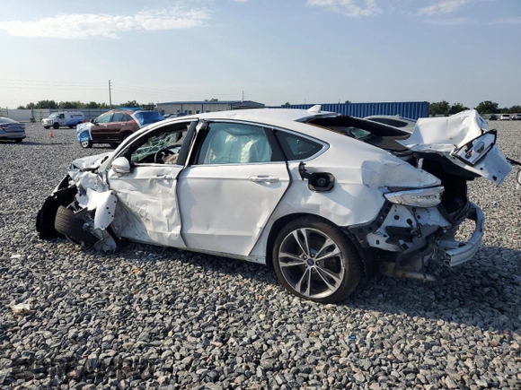 2020 Ford Fusion Titanium with VIN 3FA6P0K91LR127917, listed as a Copart auction lot 58158165 with Not provided miles and Non repairable. Bid and sale history available at DreamBid. Image 2.