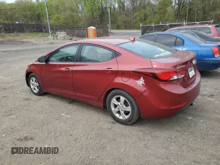 2014 Hyundai Elantra SE with VIN 5NPDH4AE7EH534358, listed as a Copart auction lot 53651345 with 152,845 mi miles and Salvage Title. Bid and sale history available at DreamBid. Image 2.