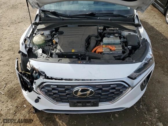 2020 Hyundai Ioniq Plug-In Hybrid SE with VIN KMHC65LD0LU194805, listed as a Copart auction lot 43444025 with NaN miles and Salvage Title. Bid and sale history available at carsss.com. Image 11.