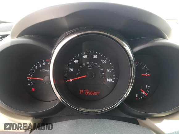 2010 Kia Soul + with VIN KNDJT2A2XA7177395, listed as a Copart auction lot 51156815 with 199,090 mi miles and Salvage Title. Bid and sale history available at DreamBid. Image 9.