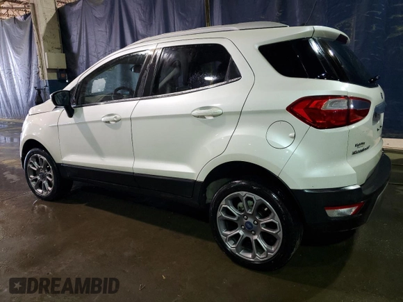 2019 Ford EcoSport Titanium with VIN MAJ6S3KL3KC280162, listed as a Copart auction lot 48044285 with 25,253 mi miles and Clean Title. Bid and sale history available at DreamBid. Image 2.
