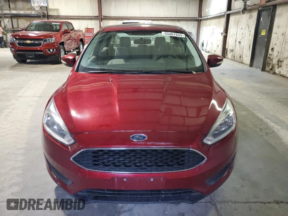 2015 Ford Focus SE с VIN 1FADP3F29FL379536, выставлен на аукционе Copart как лот 55407655 с пробегом 82 447 миль миль и Списание • Salvage title. История ставок и продаж доступна на DreamBid. Изображение 5.