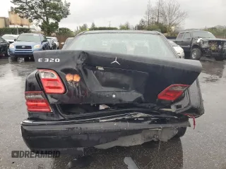 1997 Mercedes-Benz E-Class with VIN WDBJF55F9VA294656, listed as a Copart auction lot 49136745 with 0 mi miles and Salvage Title. Bid and sale history available at carsss.com. Image 6.