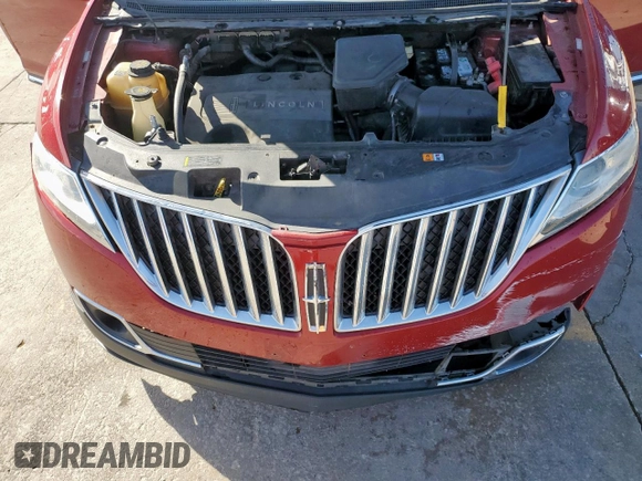 2013 Lincoln MKX with VIN 2LMDJ6JK2DBL35945, listed as a Copart auction lot 47846535 with 185,064 mi miles and Salvage Title. Bid and sale history available at carsss.com. Image 13.