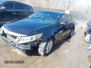 2015 Kia Optima LX with VIN KNAGM4A71F5652818, listed as a IAAI auction lot 41656933 with 251,967 mi miles. Bid and sale history available at carsss.com. Image 17.