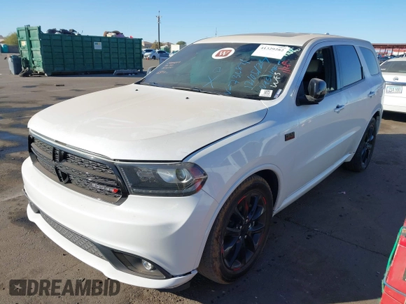 2017 Dodge Durango R/T with VIN 1C4SDHCT8HC736891, listed as a IAAI auction lot 41329282 with 92,738 mi miles and . Bid and sale history available at DreamBid. Image 16.