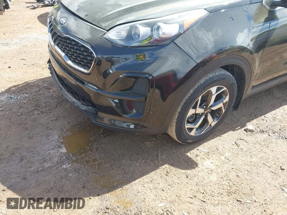 2020 Kia Sportage LX with VIN KNDPM3AC7L7755719, listed as a IAAI auction lot 42026994 with 49,537 mi miles and . Bid and sale history available at DreamBid. Image 18.